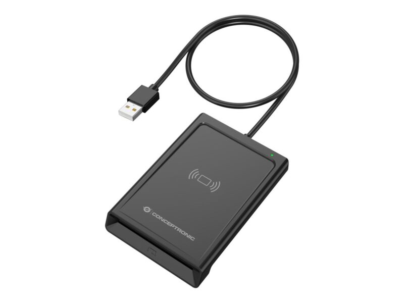 Conceptronic BIAN11B Dual-Interface NFC Smart-ID-Kartenleser