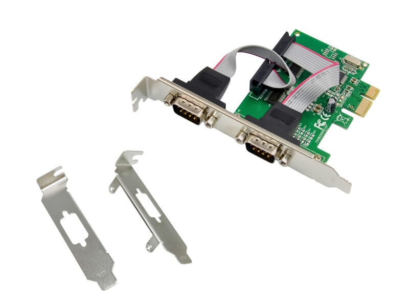 2-Port Serial PCIe Karte