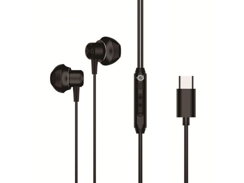 Conceptronic BRENDAN04B USB-C Ergomomic Earbud Headset