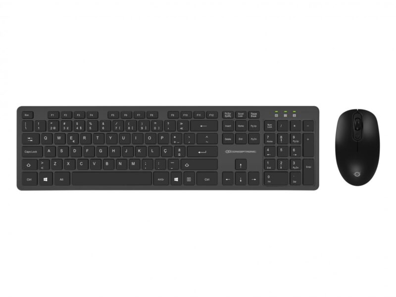Conceptronic ORAZIO01PT drahtlos Tastatur & Maus Kit, Portuguese layout
