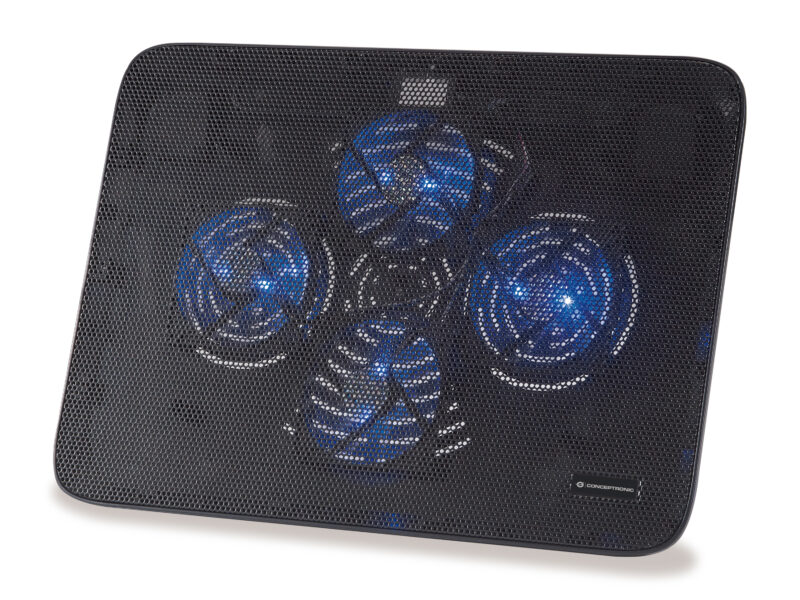 Conceptronic CNBCOOLPAD4F 4-Fan Notebook Cooling Pad