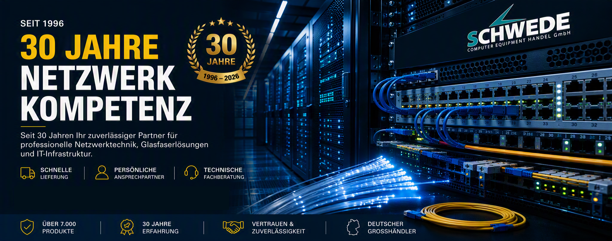 30 Jahre Schwede Computer - Netzwerk Kompetenz